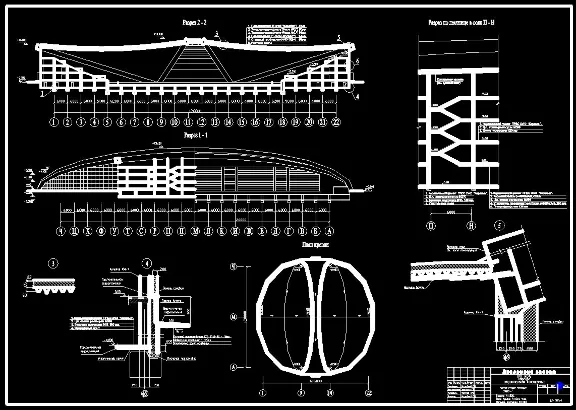 Thesis project indoor stadium area 20000м2