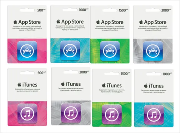 iTunes Gift Card (Россия) 500 рублей + СКИДКИ