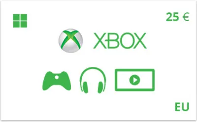 Подарочная карта Xbox 25 евро EU-регион