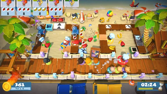 Overcooked! 2 - Surf &acute;n&acute; Turf (Steam) @ Region free