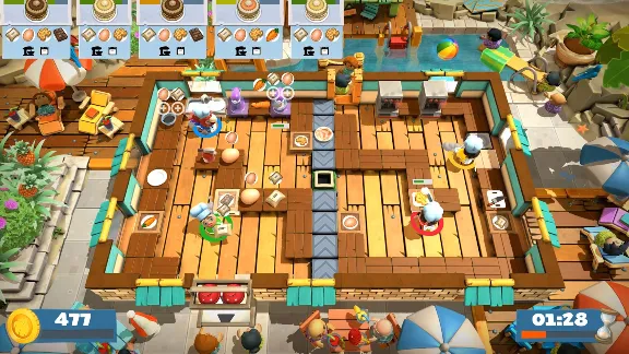 Overcooked! 2 - Surf &acute;n&acute; Turf (Steam) @ Region free