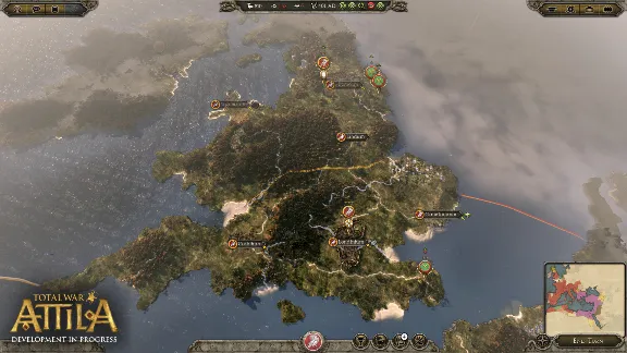 Total War: ATTILA (steam cd-key RU,CIS)