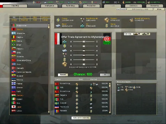 Arsenal of Democracy: A Hearts of Iron Game @ RU