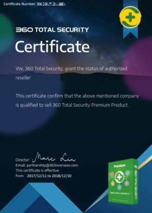 360 TOTAL SECURITY PREMIUM 1 Year 3 PC премия✅