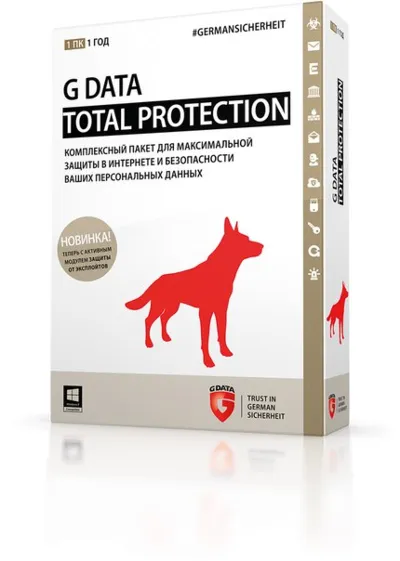 Antivirus G Data TotalProtection for Windows OS