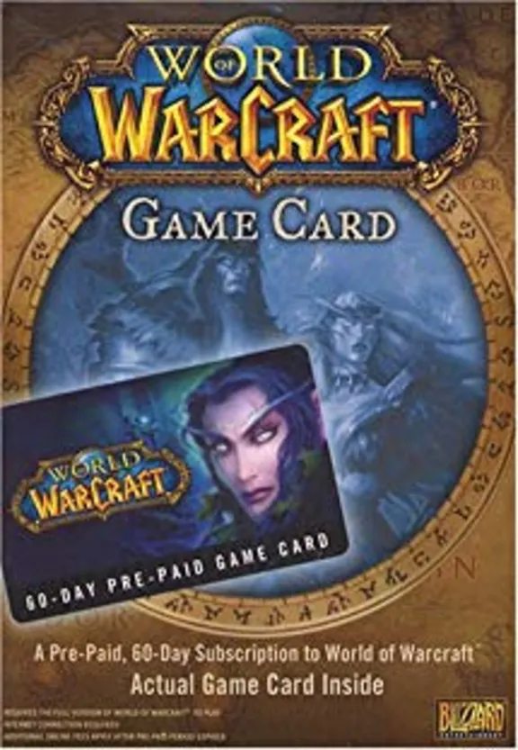 🔆WoW 60 days time card EU(+Classic)