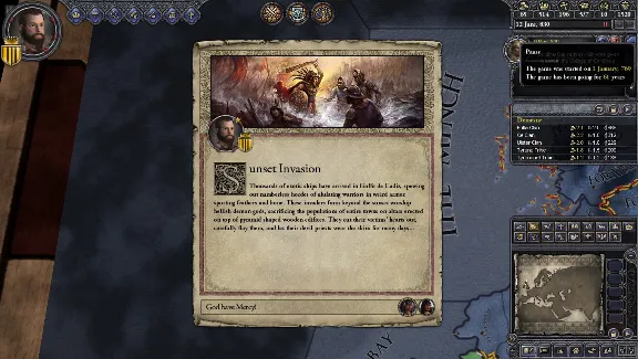 Crusader Kings II: Sunset Invasion (STEAM\REGION FREE)