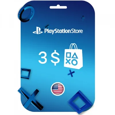 Playstation Network (PSN) 3$ - USA