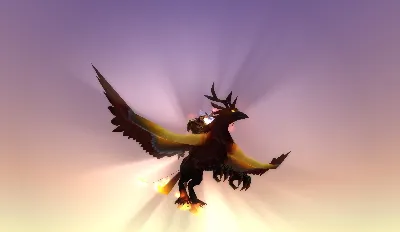 Flaming hippogriff (Blazing Hippogryph)