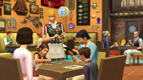 The Sims 4 + Набор - В Ресторане (RUS/ENG) (Гарантия)