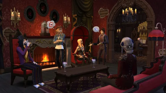 The Sims 4 + Набор - Вампиры (RUS/ENG) (Гарантия)