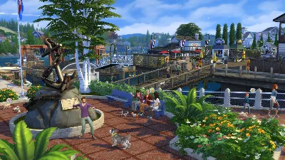 The Sims 4 + DLC - Cats & Dogs (RUS/ENG) (Warranty)
