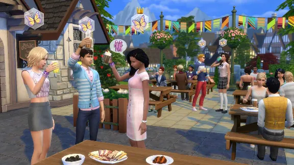 The Sims 4 + DLC - Get Together (RUS/ENG) (Warranty)