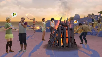 The Sims 4 + DLC - Get Together (RUS/ENG) (Warranty)