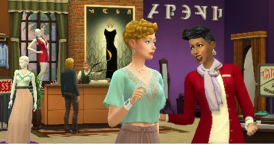 The Sims 4 + DLC - На работу! (RUS/ENG) (Гарантия)