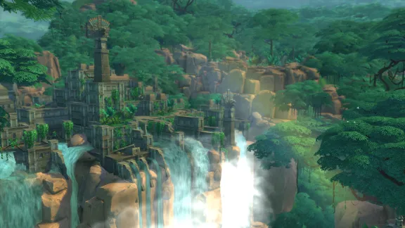 The Sims 4 + Jungle Adventure (RUS/ENG) (Warranty)