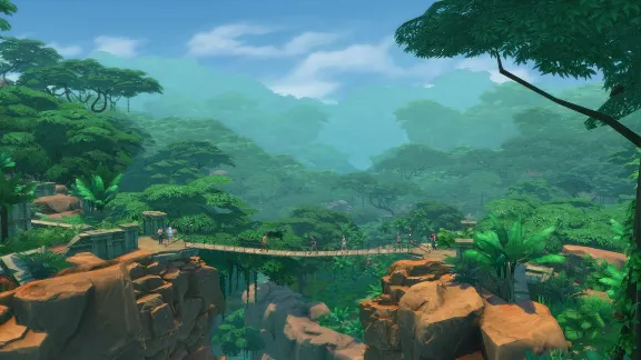 The Sims 4 + Jungle Adventure (RUS/ENG) (Warranty)