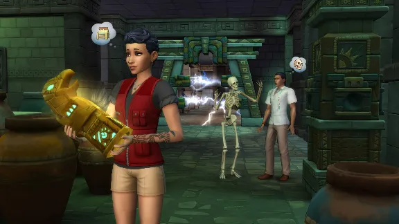 The Sims 4 + Jungle Adventure (RUS/ENG) (Warranty)