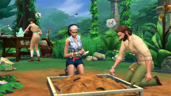 The Sims 4 + Jungle Adventure (RUS/ENG) (Warranty)