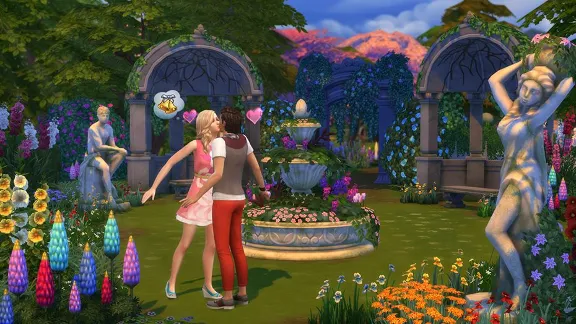 The Sims 4 + Романтический сад (RUS/ENG) (Гарантия)