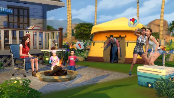 The Sims 4 + В Поход (RUS/ENG) (Гарантия)