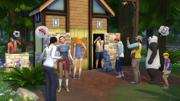 The Sims 4 + В Поход (RUS/ENG) (Гарантия)