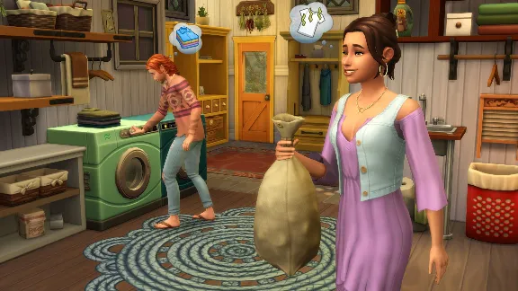 The Sims 4 + Laundry Day Stuff (RUS/ENG) (Warranty)
