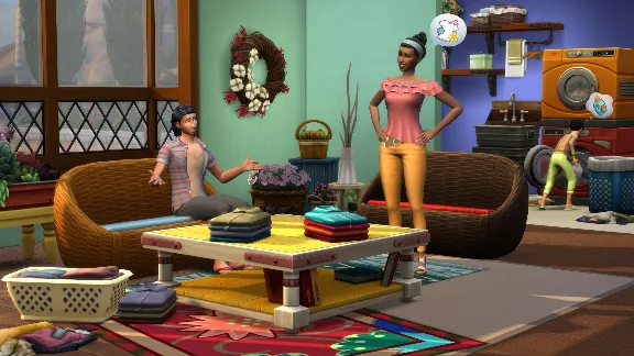 The Sims 4 + Laundry Day Stuff (RUS/ENG) (Warranty)