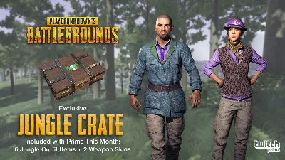 ПУБГ JUNGLE SET + PILOT SET (без Prime)