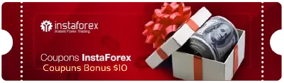 Бездепозитный бонус. Промокод,купон 10$ для Instaforex