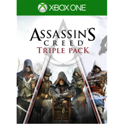 ✅ Набор Assassin&acute;s Creed: Черный флаг, Единство, Синдикат XBOX ONE SERIES X|S Ключ🔑