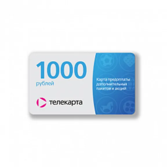 Card payment Additional Package 1000rub.