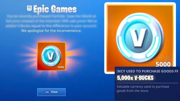 💥 FORTNITE 💥 5000 V-BUCKS 🎄 ALL PLATFORMS GLOBAL