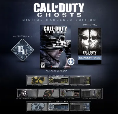 ✅ Call of Duty: Ghosts Digital Hardened Edition XBOX KEY 🔑
