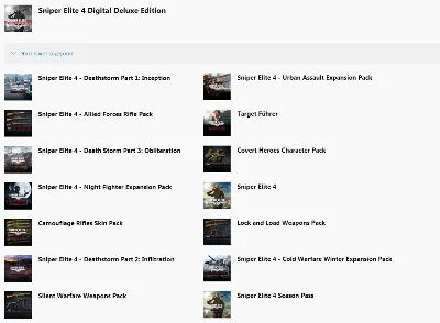 ✅ Sniper Elite 4 Digital Deluxe Edition XBOX ключ 🔑