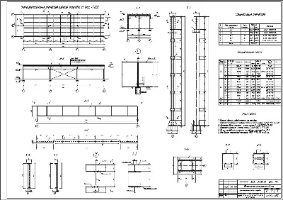 Metal structures. The platform shop (007)