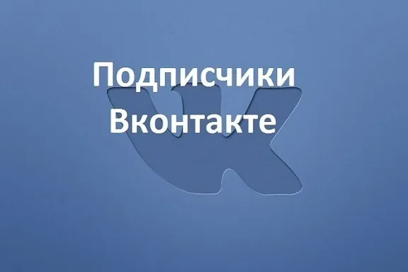 VKontakte Followers followers 0.3wmr
