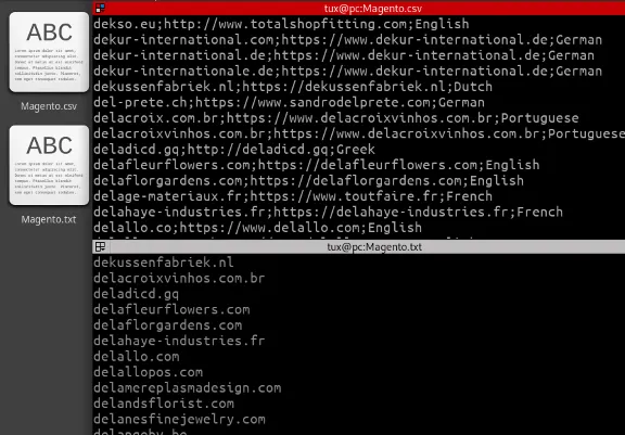 База сайтов на Magento (Август 2026)