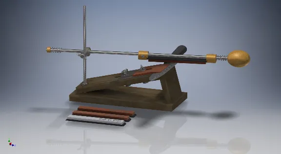 Чертежи и 3D модель АПЕКС для заточки НОЖЕЙ и НОЖНИЦ