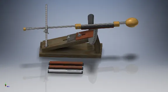 Чертежи и 3D модель АПЕКС для заточки НОЖЕЙ и НОЖНИЦ