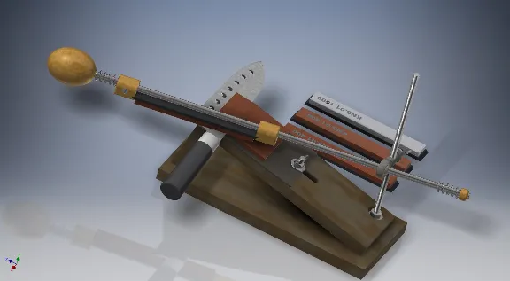 Чертежи и 3D модель АПЕКС для заточки НОЖЕЙ и НОЖНИЦ
