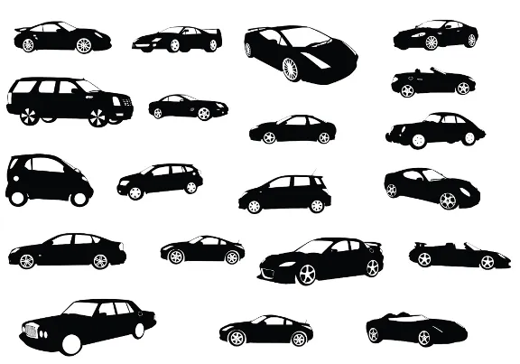 Cars svg,cut files,silhouette clipart,vinyl files,vecto