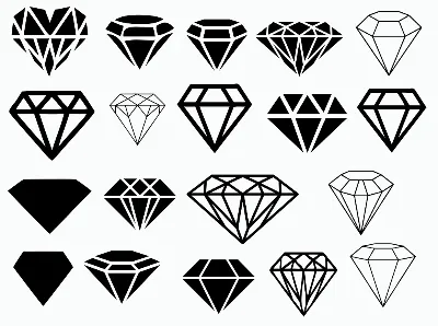 Diamond svg,cut files,silhouette clipart,vinyl files,ve