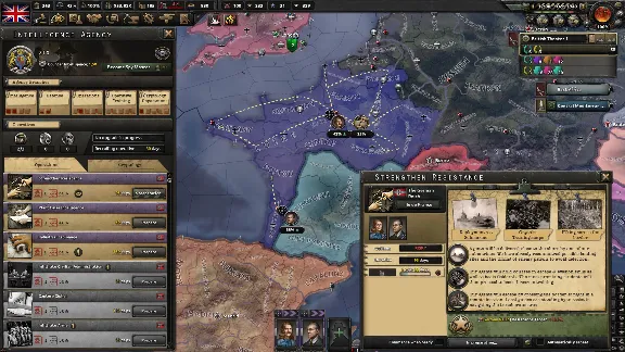 Hearts of Iron IV: La Resistance (Steam key) -- RU