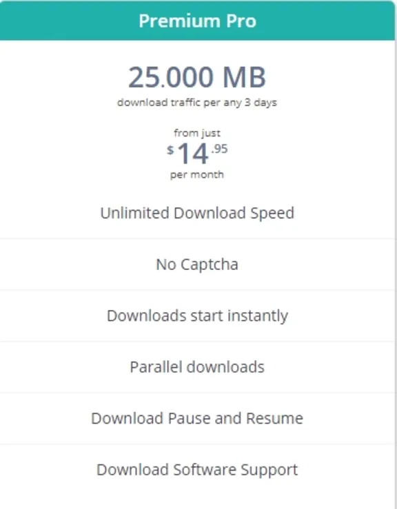 Filefox.cc 30 Days Premium Pro Voucher (key) - INSTANT