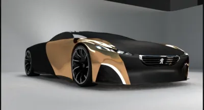 Peugeot Onyx 3d модель