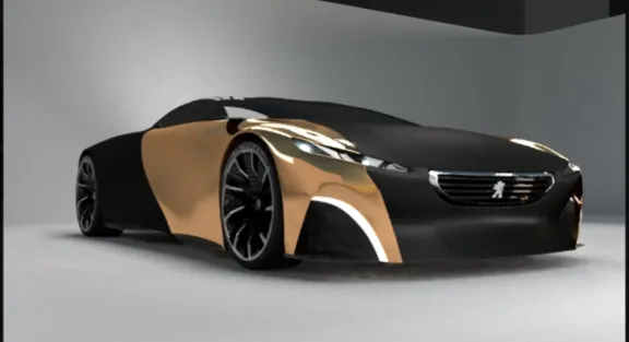 Peugeot Onyx 3d модель