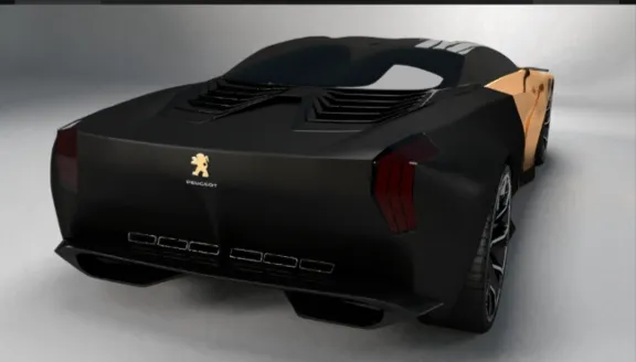 Peugeot Onyx 3d модель