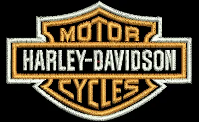 Машинная Вышивка Harley Davidson