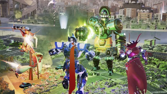Override: Mech City Brawl Super Mega Edition -- RU